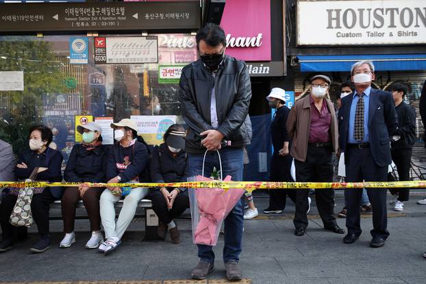 Stampede during Halloween festival in Seoul