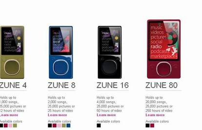 Microsoftovi Zune playeri otkazali zbog Nove godine