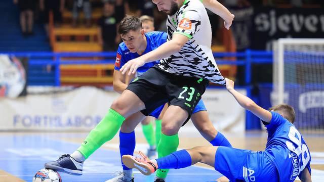 Zagreb: Utakmica polufinala Hrvatskog malonogometnog Superkupa Futsal Dinamo - Olmissum