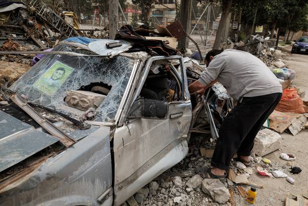 Displaced people return to their homes after a 10-day ceasefire between Lebanon and Israel went into effect.