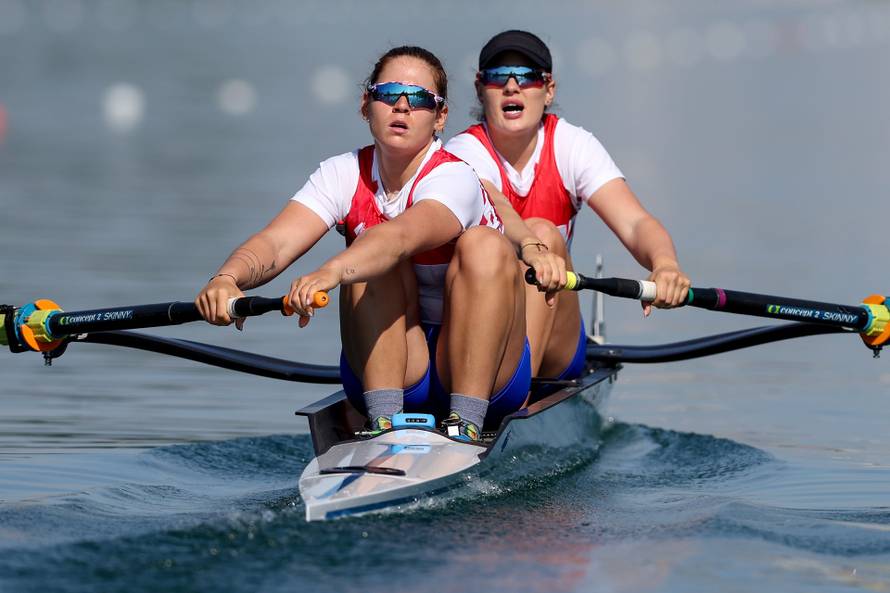 Zagreb: Svjetski veslački kup, kvalifikacijska utrka, sestre   Jurković