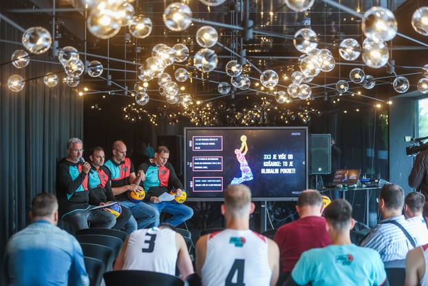 Zagreb: Najavna konferencija za medije kosarkaskog turnira 3x3
