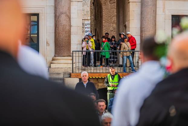 Split: Molitelji na Peristilu okupili su se i ove prve subote u mjesecu
