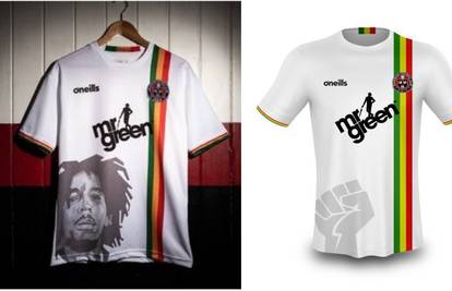 Nesvakidašnji dizajn: Irski klub na dres je stavio sliku Marleya