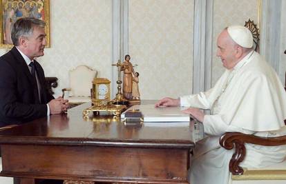 Željko Komšić u Vatikanu se susreo s papom Franjom