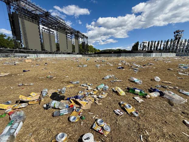 Jutro nakon koncerta Marka Perkovića Thompsona na sinjskom hipodromu
