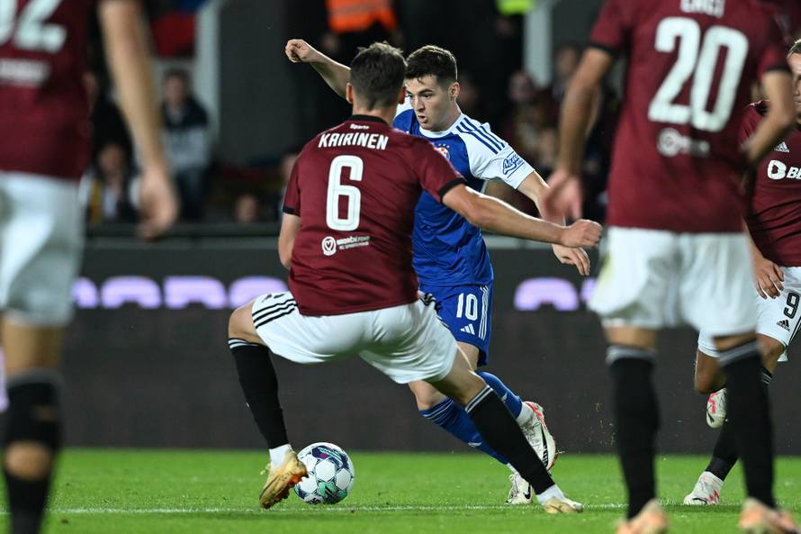 Uzvratni susret Sparte Prag i Dinama u play-offu UEFA Europske lige