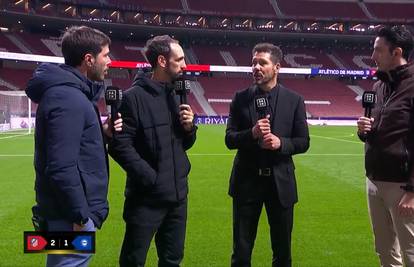 VIDEO Simeone zaplakao pred kamerama: 'Volim ovo mjesto'