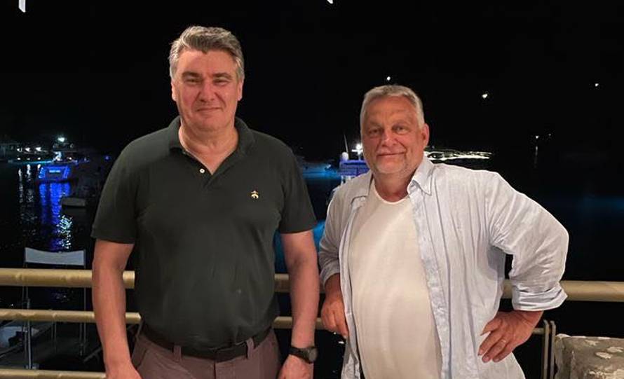 Orban i Milanović uhvaćeni na večeri na Paklenim otocima
