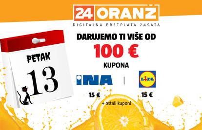 Iskoristi petak 13. i zgrabi Oranž pretplatu za samo 13 € i još nam uzmi više od 100 € kupona!