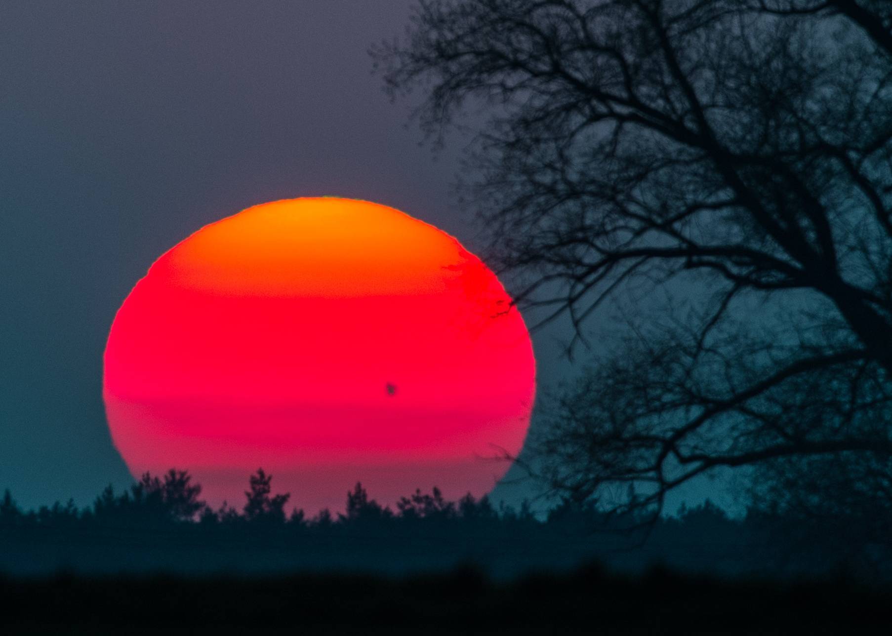 Sundown in Brandenburg