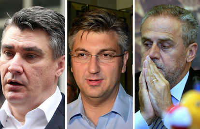 Hrvati za premijera opet žele Milanovića, slijedi ga Plenković