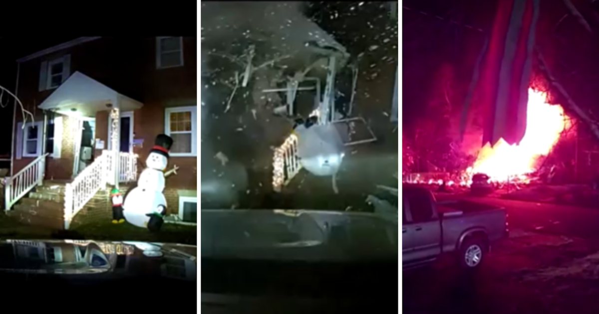 Video shows devastating explosion in the USA: One man killed as house is completely destroyed