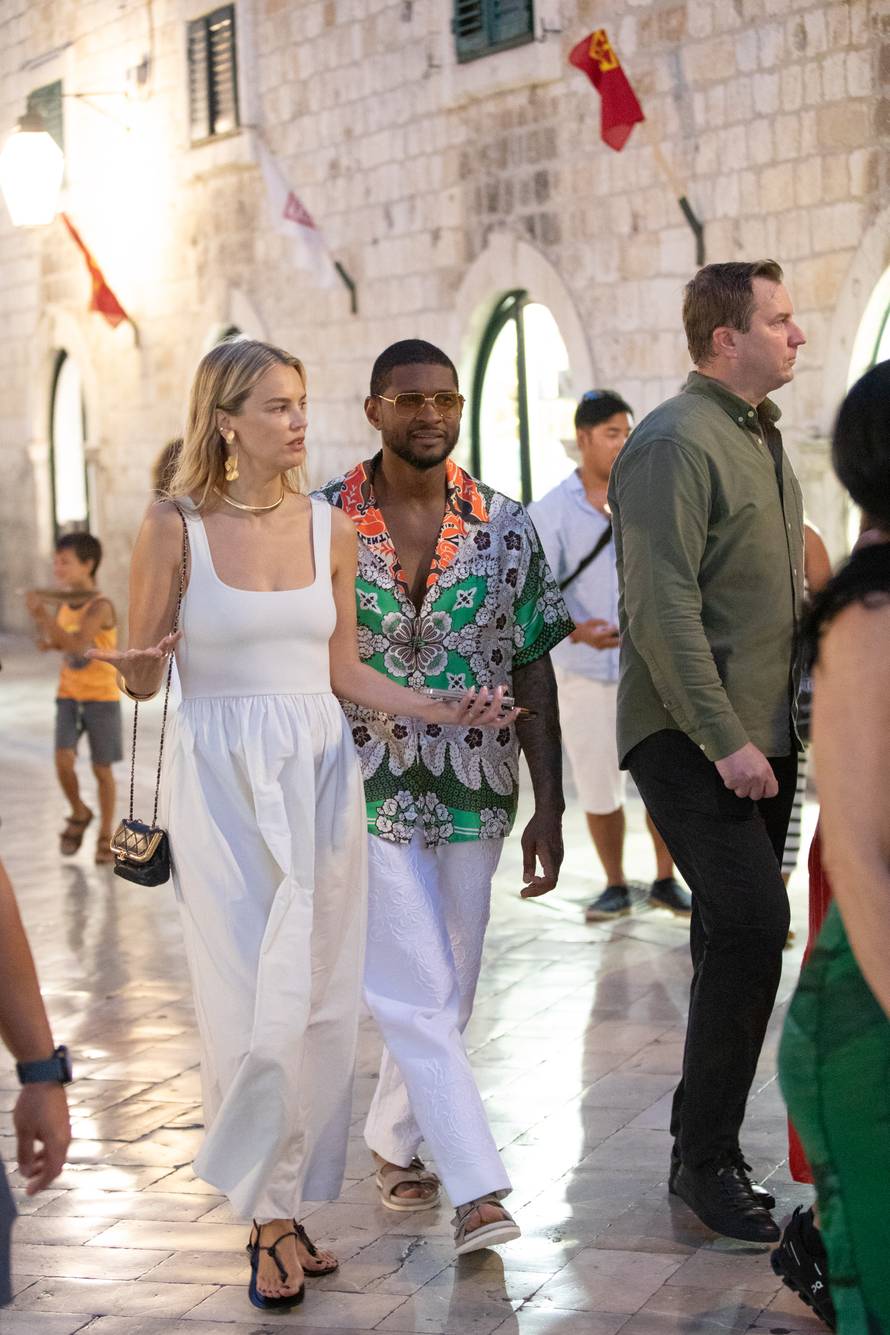 Dubrovnik: Usher prošetao Stradunom s nepoznatom djevojkom