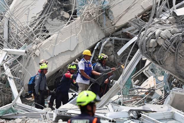 Aftermath of a strong earthquake, in Bangkok