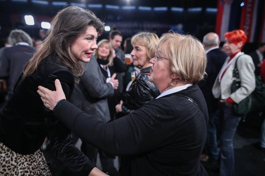 Zagreb: Izborni stožer Zorana Milanovića u Tvornici kulture