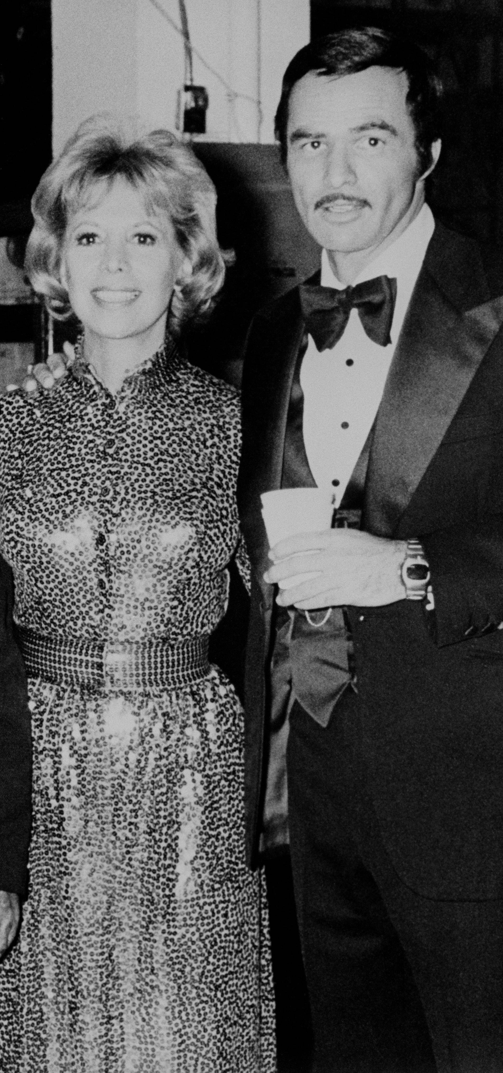 Entertainment - Celebrity Couples - Burt Reynolds and Dinah Shore - 1972