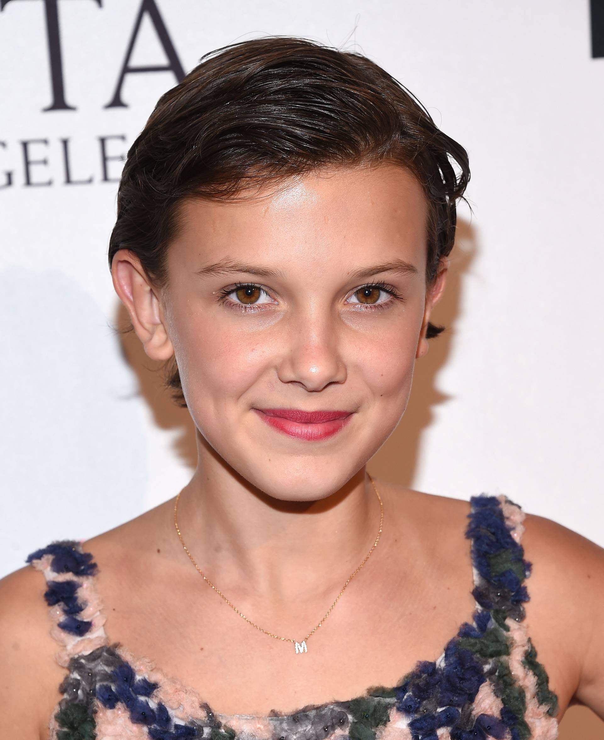 Millie bobby brown pixie cut