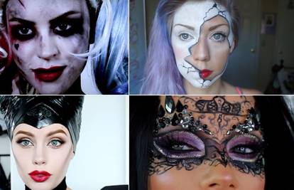 Top ideje za Halloween šminku - korak po korak kako izgledati posve originalno i zastrašujuće