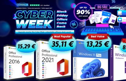 MS Office i Windows 11 s doživotnim licencama od samo 10€ na Godeal24 Cyber Week