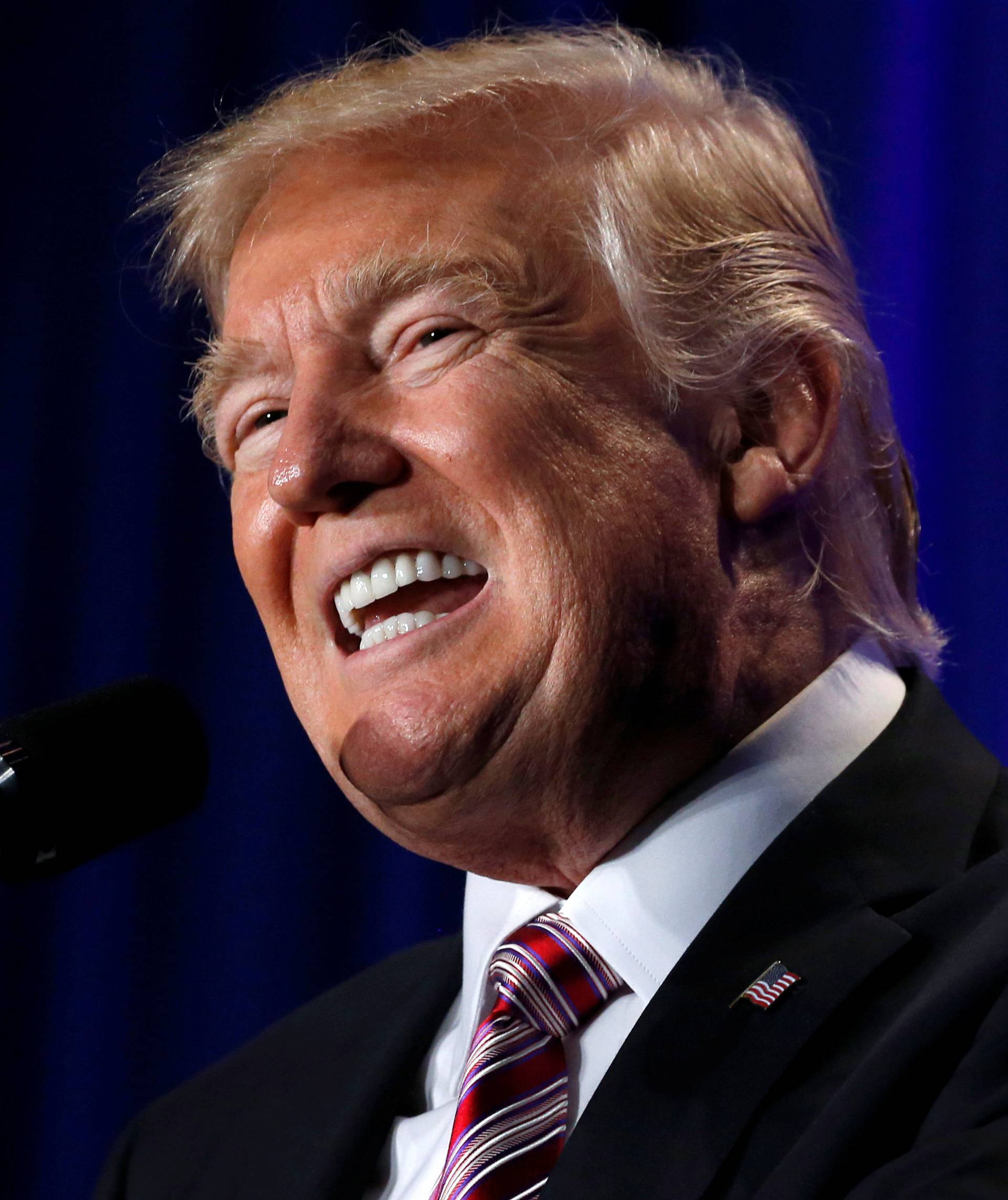 Trump speaks at a congressional Republican retreat in Philadelphia