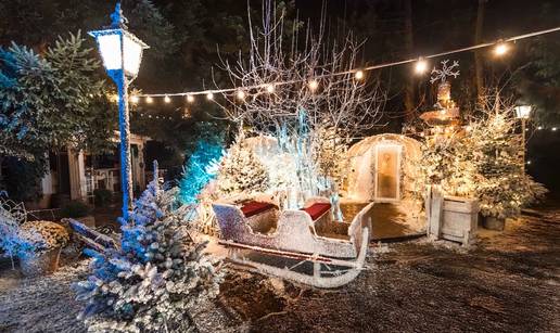 FOTO &Ccaron;arobna bo&zcaron;i&cacute;na bajka: Je li ovo najljep&scaron;e ure&dstrok;eni zimski vrt u Zagrebu?