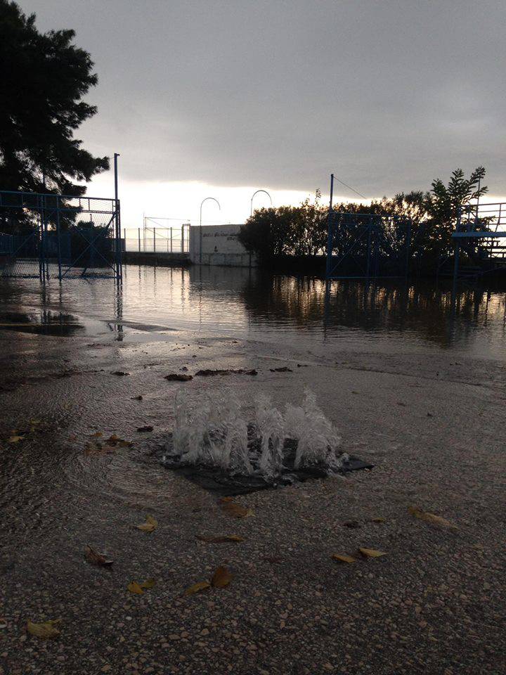 Kantrida je skroz poplavljena: Šteta na stadionu tek se zbraja