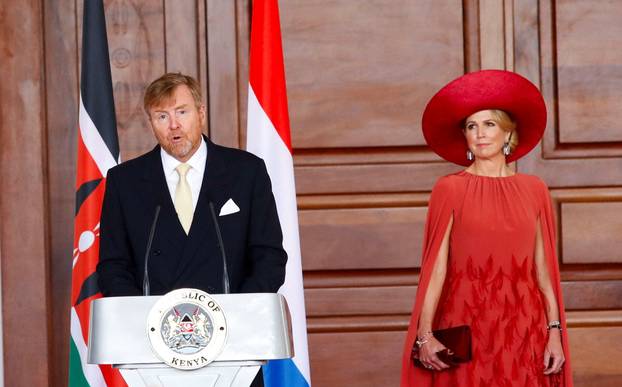 Dutch King Willem-Alexander and Queen Maxima official visit to Kenya