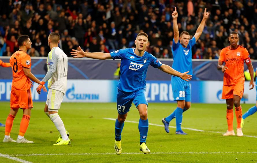 Champions League - Group Stage - Group F - TSG 1899 Hoffenheim v Olympique Lyonnais