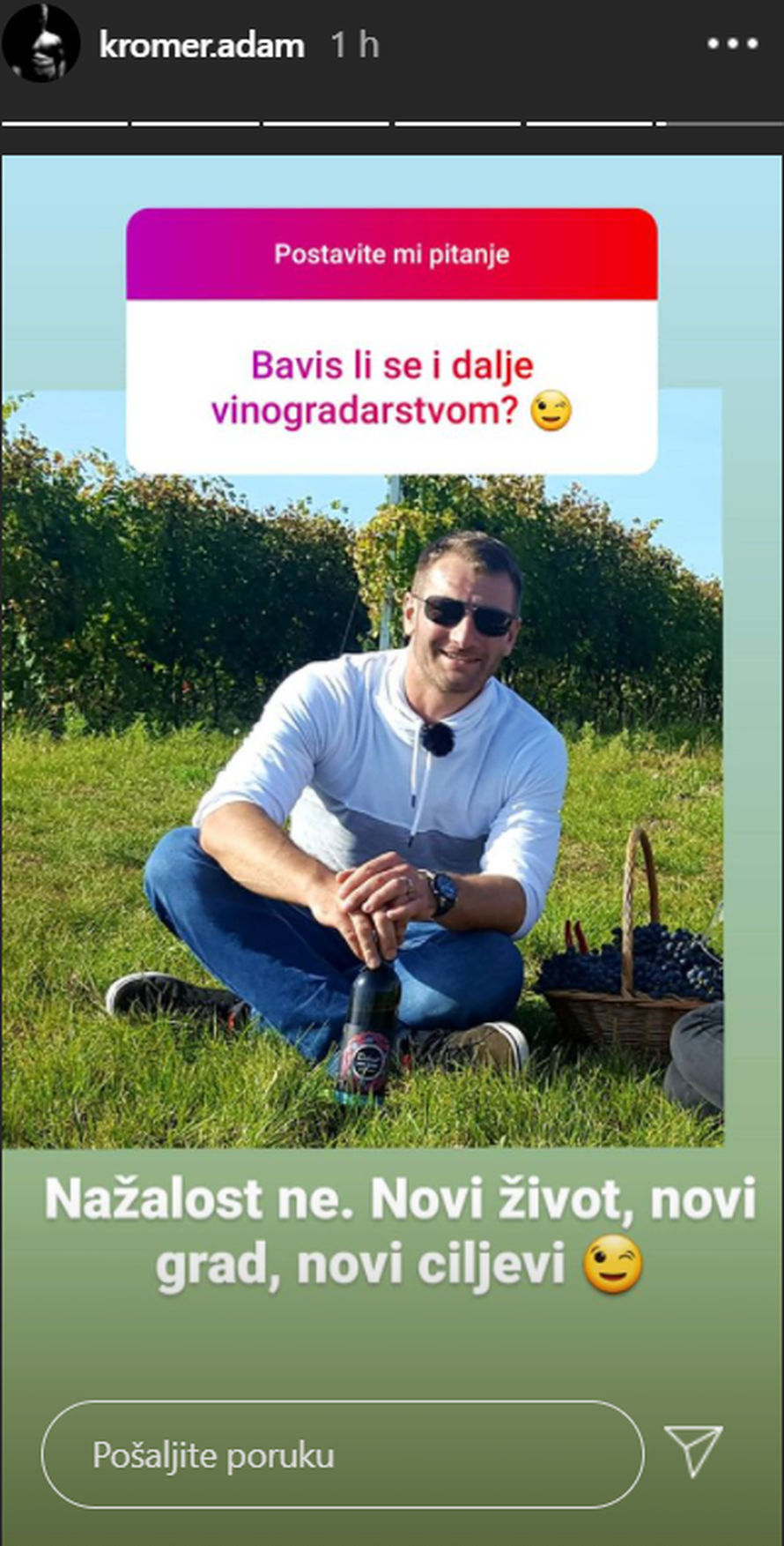Adam se pohvalio planovima: 'Uskoro u Zadru otvaram firmu'
