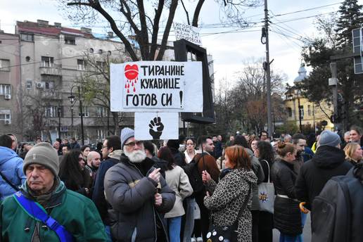 FOTO Novi veliki skup u Novom Sadu: Od pada nadstre&scaron;nice i tragedije pro&scaron;lo je 17 mjeseci...