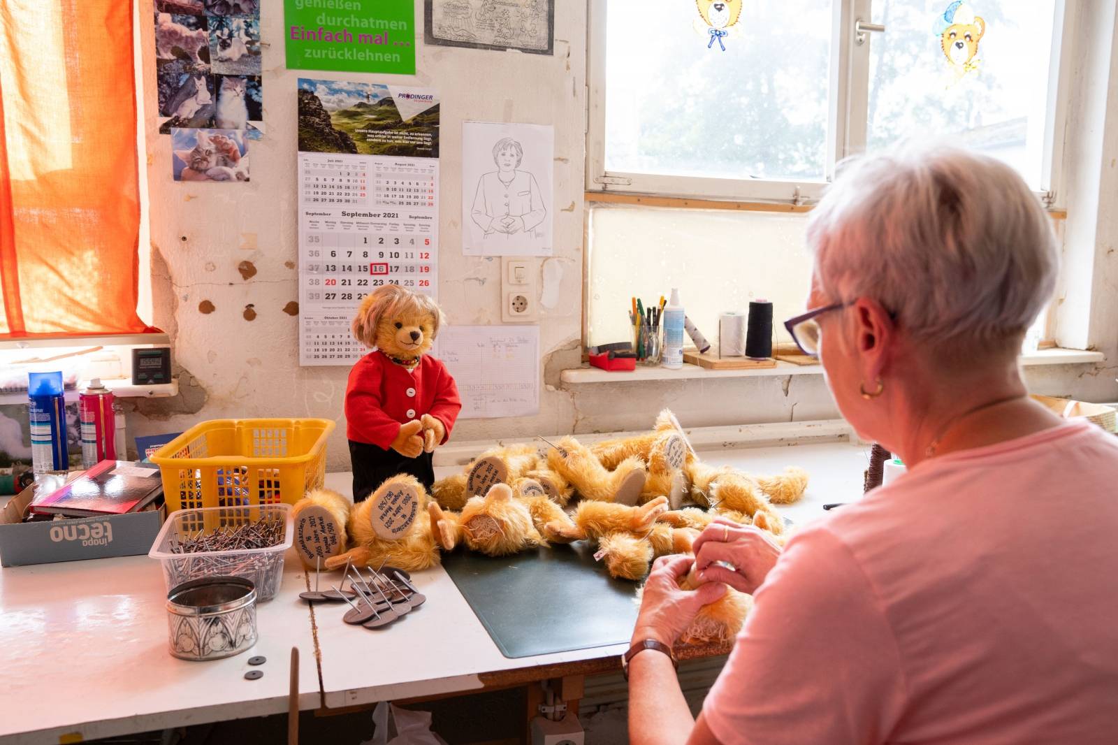 Coburg company produces Merkel teddy bear