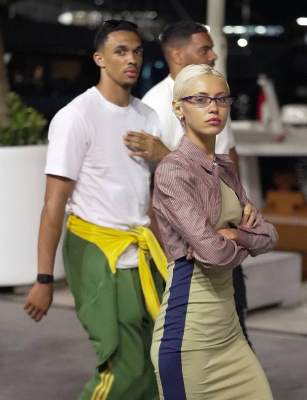 Trent Alexander Arnold and Iris Law 