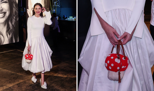 FOTO Severina na humanitarnoj izlo&zcaron;bi '178 &ndash; Lica solidarnosti' pro&scaron;etala torbicu od 410 eura