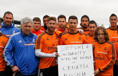 Real uz poplavljenu Slavoniju: Podršku dali Modrić i Ronaldo