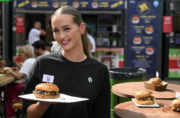 Zagreb: Burger fest na Trgu dr. Franje Tuđmana