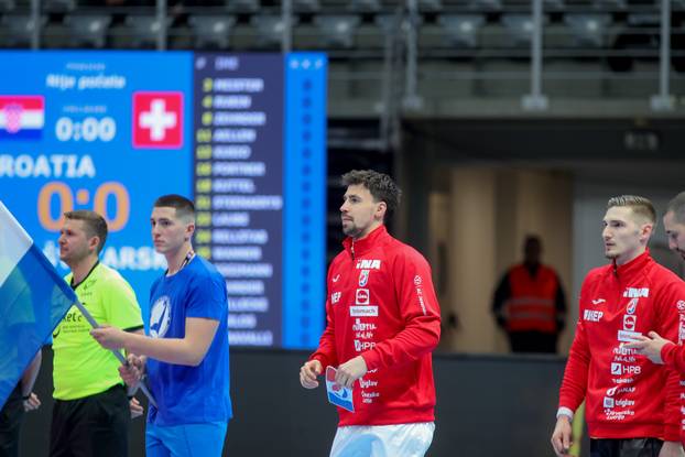 Zadar: Prijateljska utakmica između Hrvatske i Švicarske