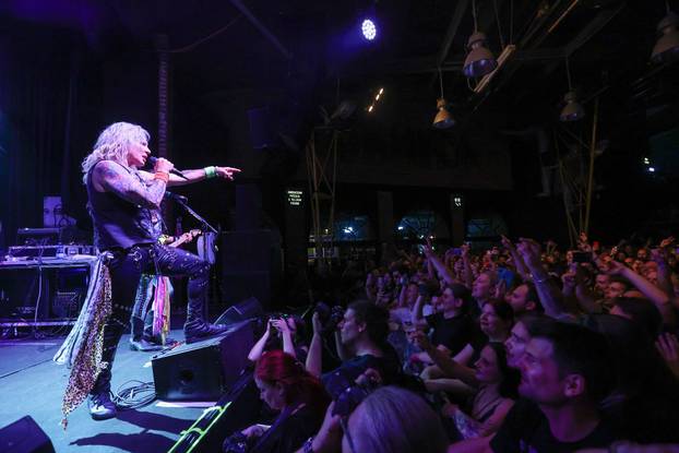 Zagreb: Grupa  Steel Panther održala je koncert