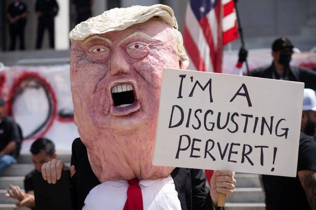 "No Kings" protest against U.S. President Donald Trump's administration policies in Los Angeles