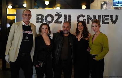 U Zagrebu premijerno prikazali film 'Božji gnjev': 'Pandemija i zima su nam otežali snimanje'