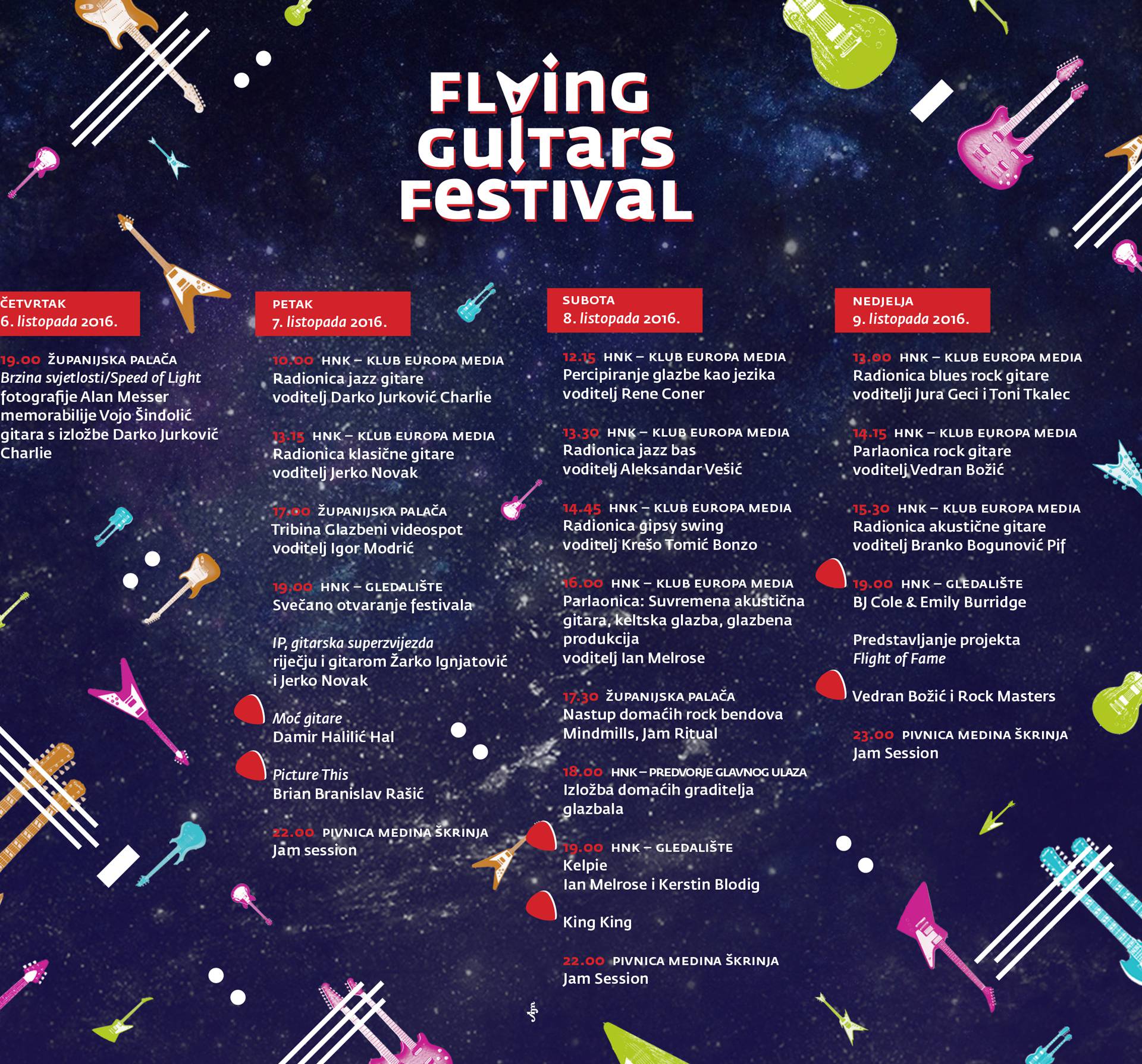 Flying Guitars festival i Flight of Fame u Varaždinu
