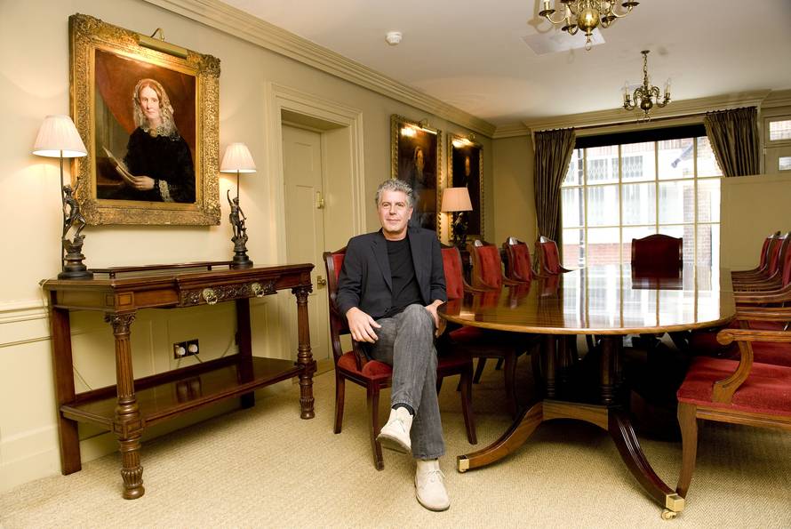 Anthony Bourdain photocall - London