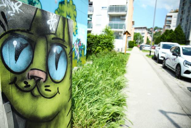 Zagreb: Mural risa osvanuo na trafostanici 