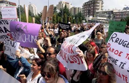Danas u Prištini novi prosvjed zbog silovane 11-godišnje curice