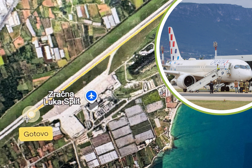 Rekonstrukcija drame u Splitu: Evo kada se uspio zaustaviti avion prije nego je sletio s piste