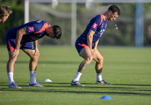 Zagreb: Trening hrvatske nogometne reprezentacije