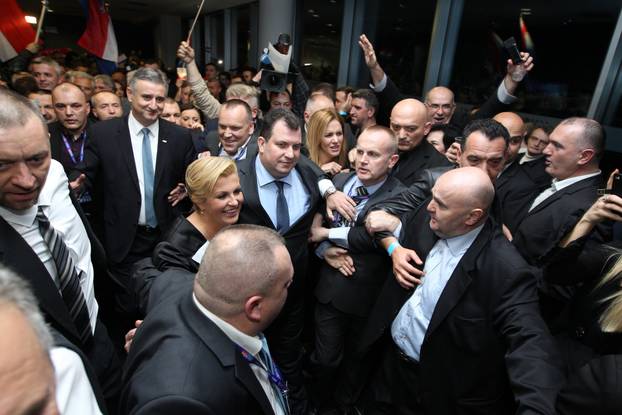 ARHIVA - Prije to?no 10 godina Kolinda Grabar-Kitarovi? pobijedila je u drugom krugu predsjedni?kih izbora