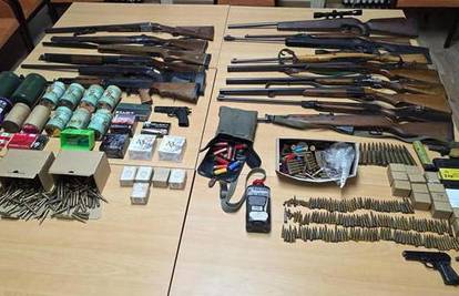 'Pao' je Rambo iz Okučana: Policija mu zaplijenila lovačke puške, eksploziv, streljivo...
