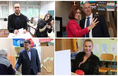 Političari izašli na izbore: Svoj glas dali su Tomašević, Medved, Grbin, Ava, Malenica, Ostojić...
