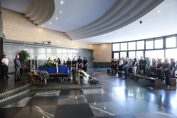 Zagreb: Ispraćaj Ivana Pika Stančića na Krematoriju 